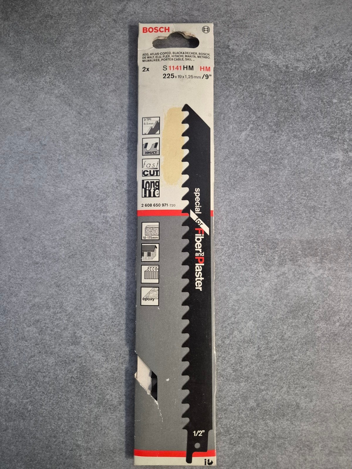 Bosch S1141HM HM Reciprozaagblad Fiber Master, Ophalen of Verzenden, Nieuw, Bosch
