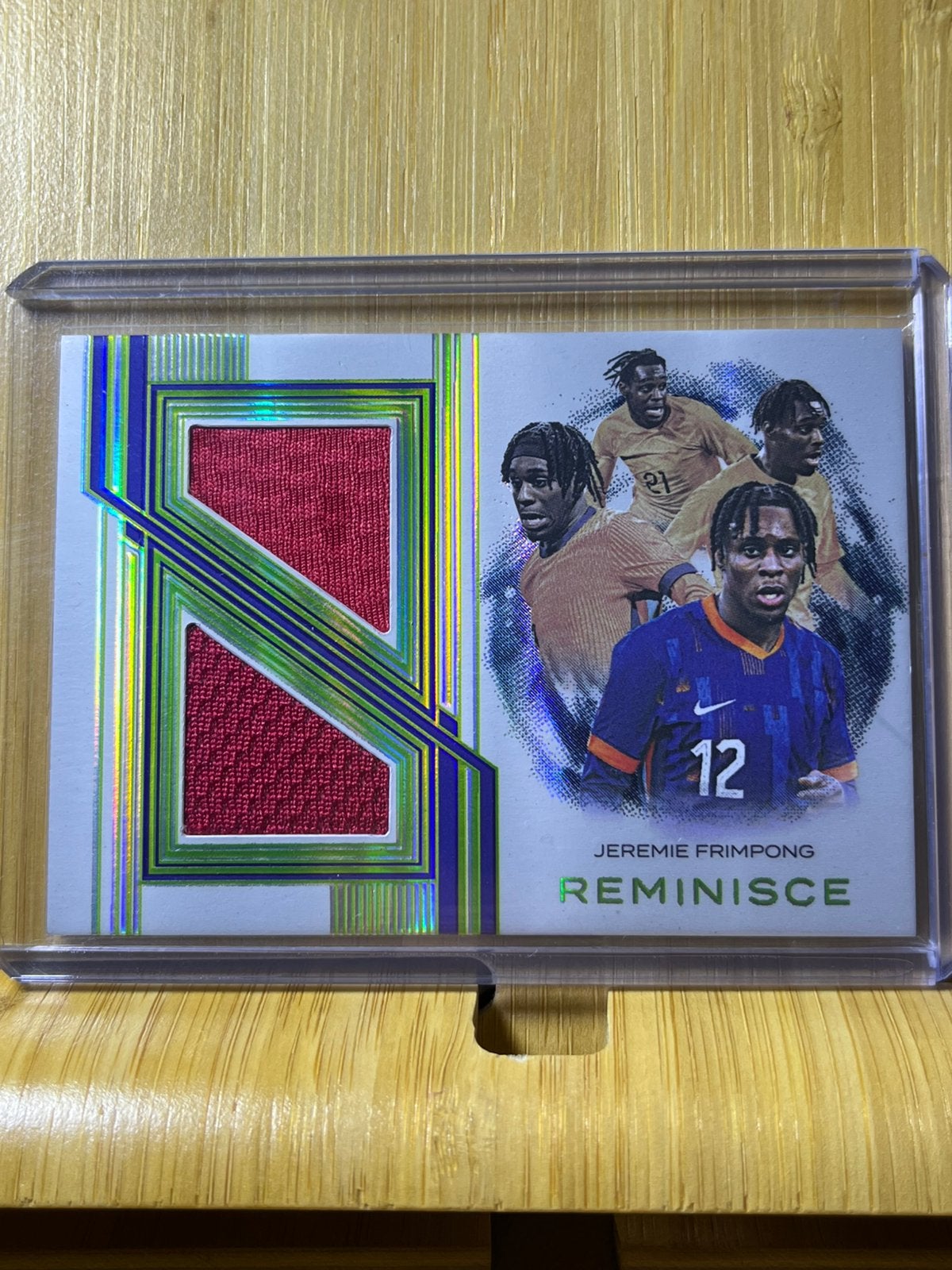 Jeremie Frimpong 2026 Futera Reminisce /6 match worn patches, Ophalen of Verzenden, Zo goed als nieuw, Buitenlandse clubs, Shirt