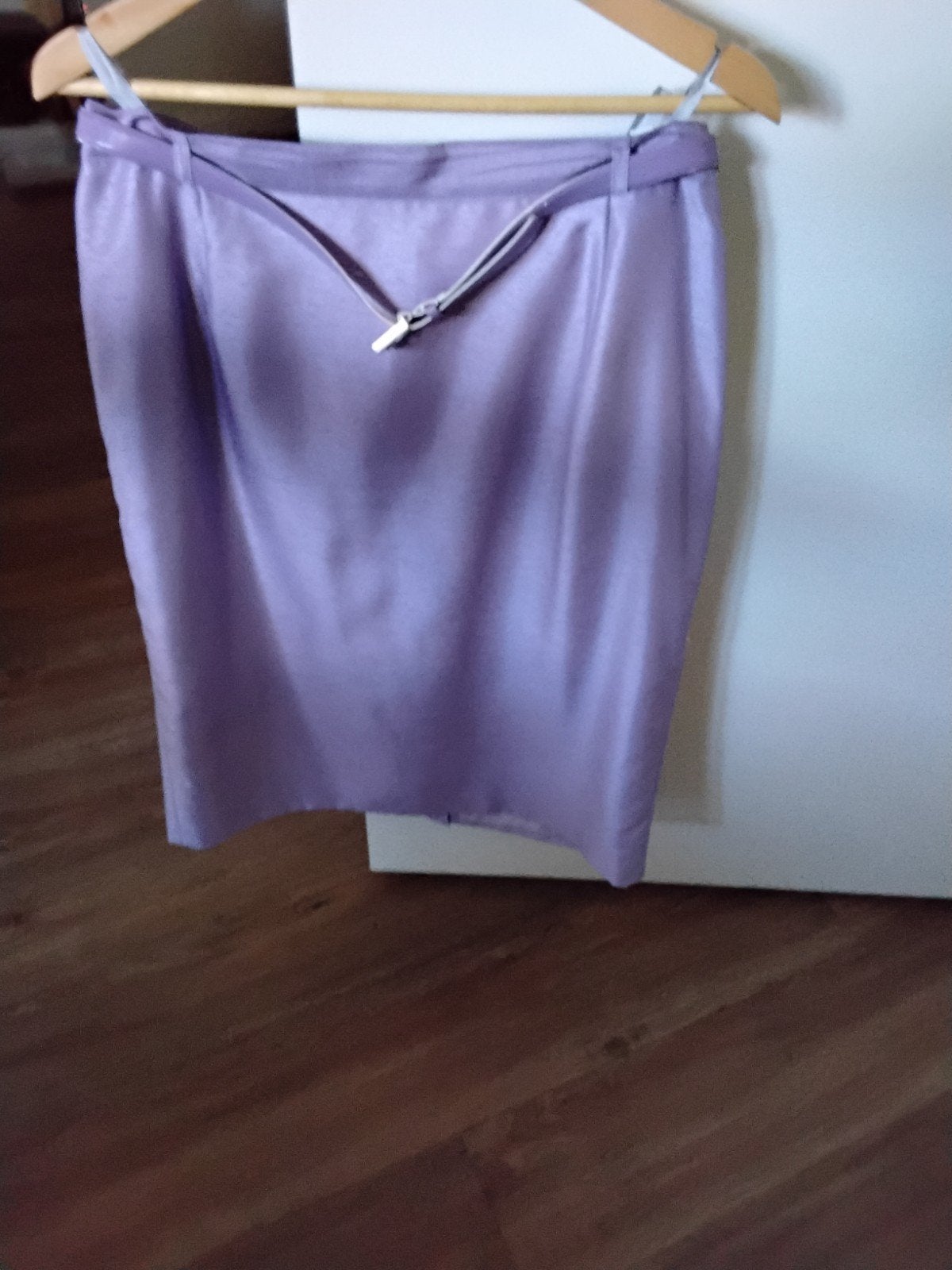 Gerry Weber paarse rok met riem - Maat 46, Paars, Maat 46/48 (XL) of groter, Ophalen of Verzenden, Zo goed als nieuw