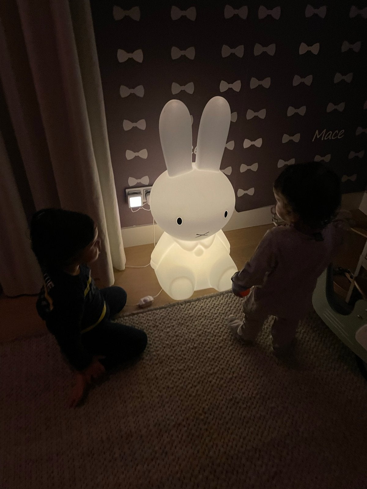 Nijntje lamp 80cm hoog - sfeervolle verlichting voor de kind, Overige merken, Ophalen of Verzenden, Zo goed als nieuw, Wit