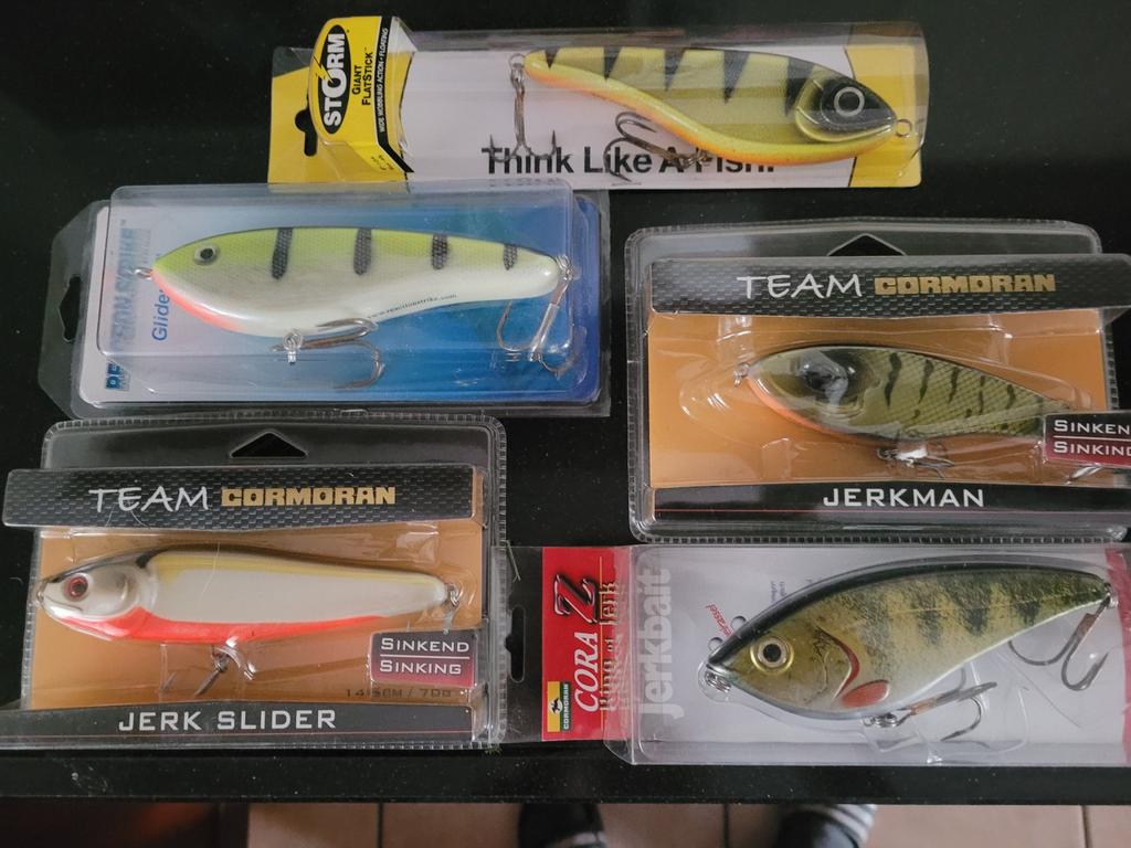 5 grote jerkbaits , het betere spul...., Watersport en Boten, Ophalen of Verzenden, Nieuw, Overige typen