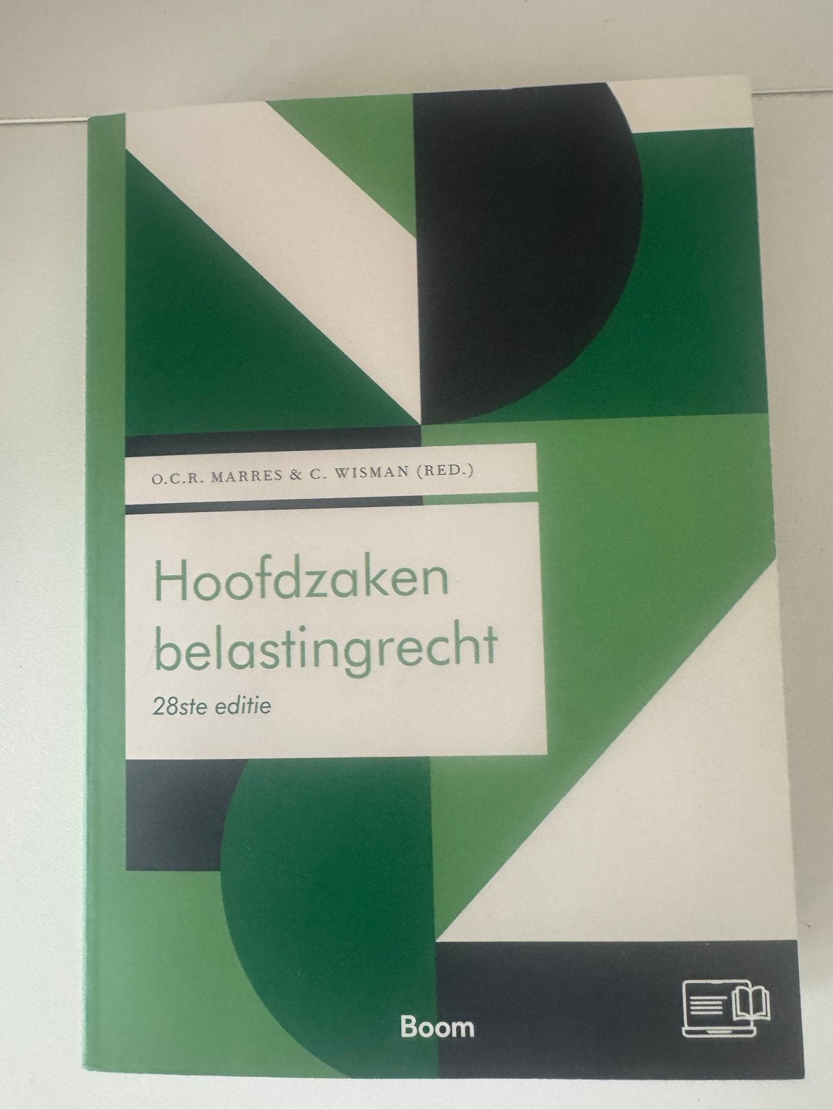 Hoofdzaken belastingrecht - 28ste editie, Boeken, Ophalen of Verzenden, Gamma, Zo goed als nieuw, WO