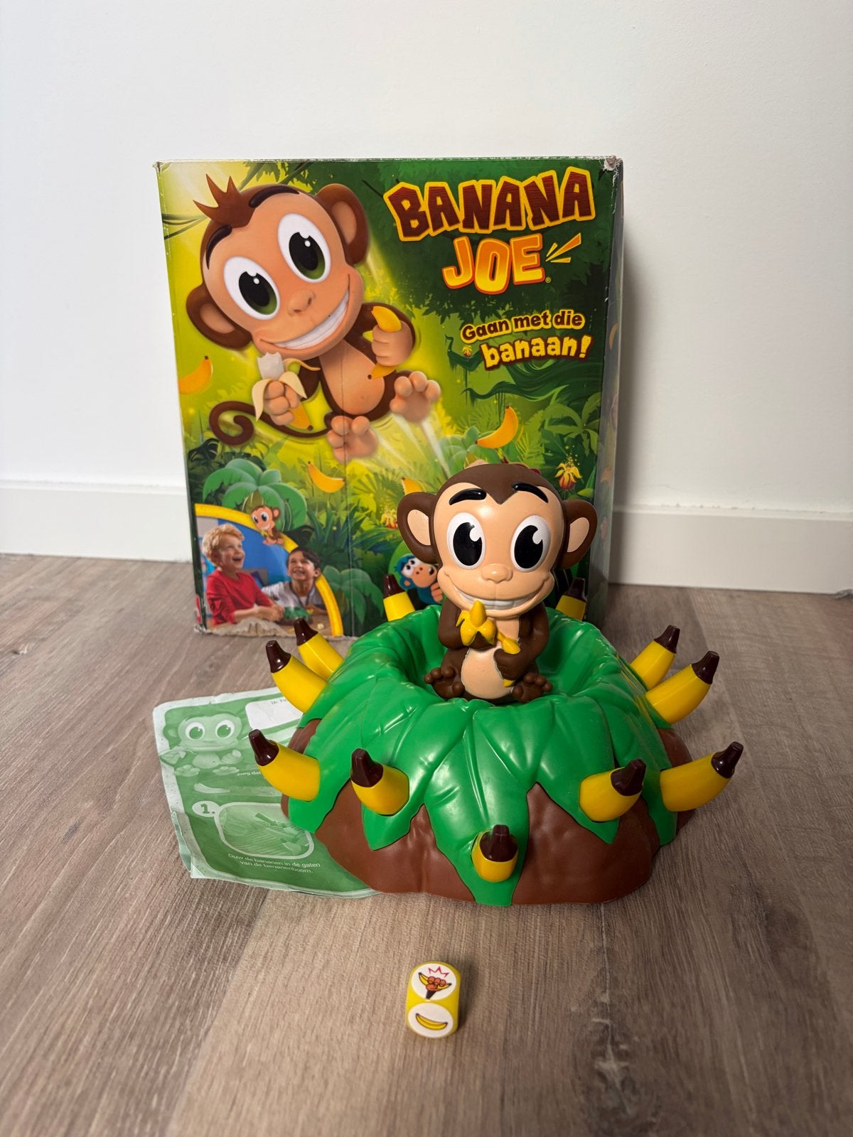 Banana Joe spel - Gaan met die banaan!, Drie of vier spelers, Ophalen of Verzenden, Gebruikt