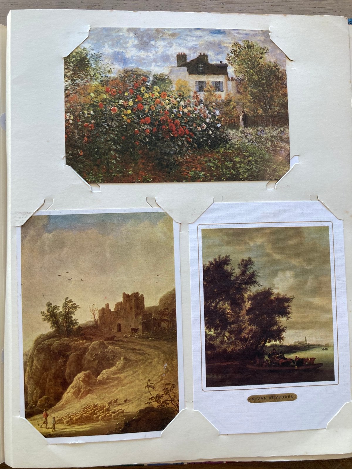 Kunstkaarten in Insteekalbum, Ophalen of Verzenden, 1980 tot heden
