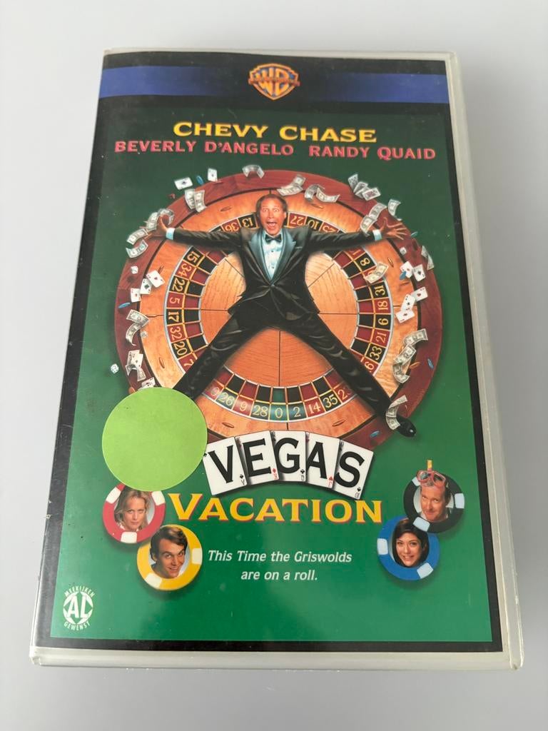 VHS ex-rental Lampoon Vegas Vacation, Vanaf 16 jaar, Ophalen of Verzenden, Gebruikt, Komedie