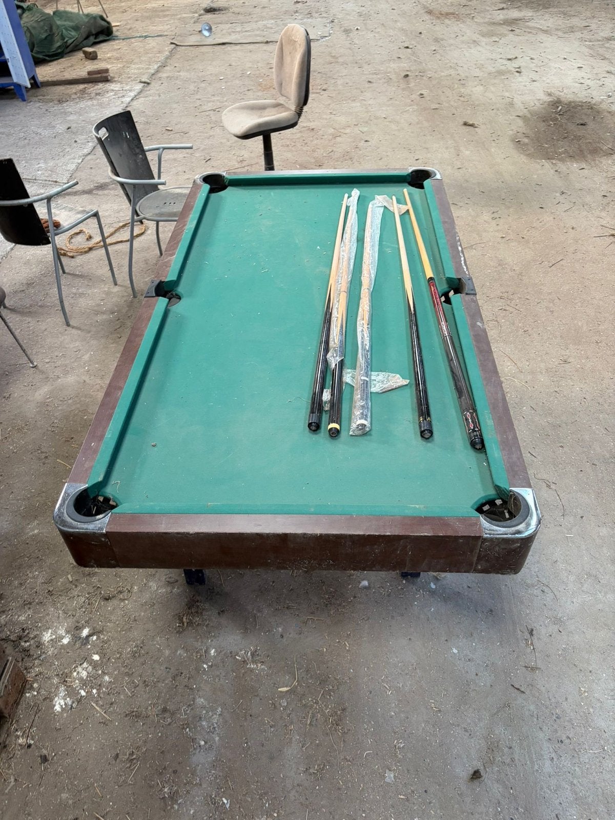 Gebruikte Pooltafel met Keuen, Ophalen, Gebruikt, Pooltafel