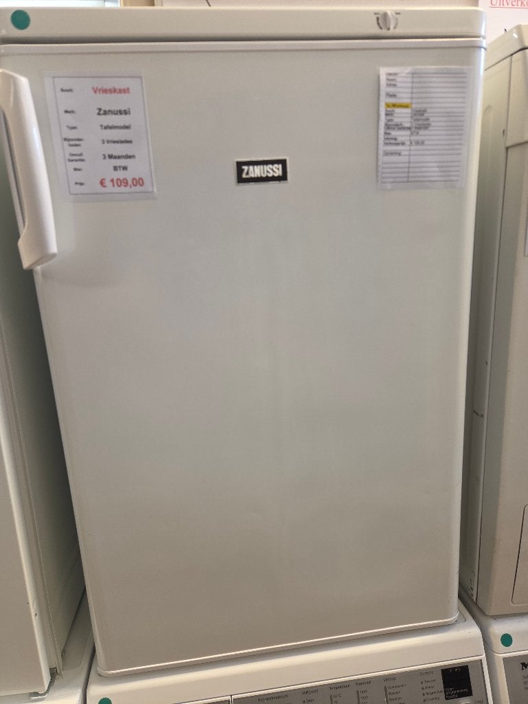 vrieskast - Zanussi - tafelmodel - 3 lades, Witgoed en Apparatuur, Vriezers en Diepvrieskisten, Italie, Gebruikt, Minder dan 85 cm