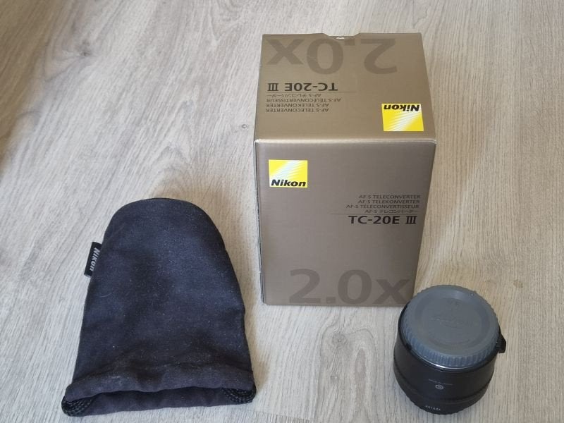Nikon AF-S TC20E-III 2x Aspherical teleconverter, Ophalen, Nikon, Zo goed als nieuw, Nikon F-mount