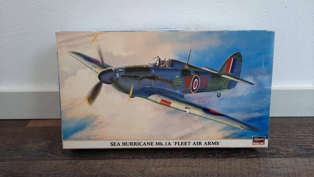 Hasegawa 09366 Sea Hurricane Mk.IA 1:48 Modelbouw Vliegtuig, Hasegawa, Nieuw, Ophalen of Verzenden, Groter dan 1:72