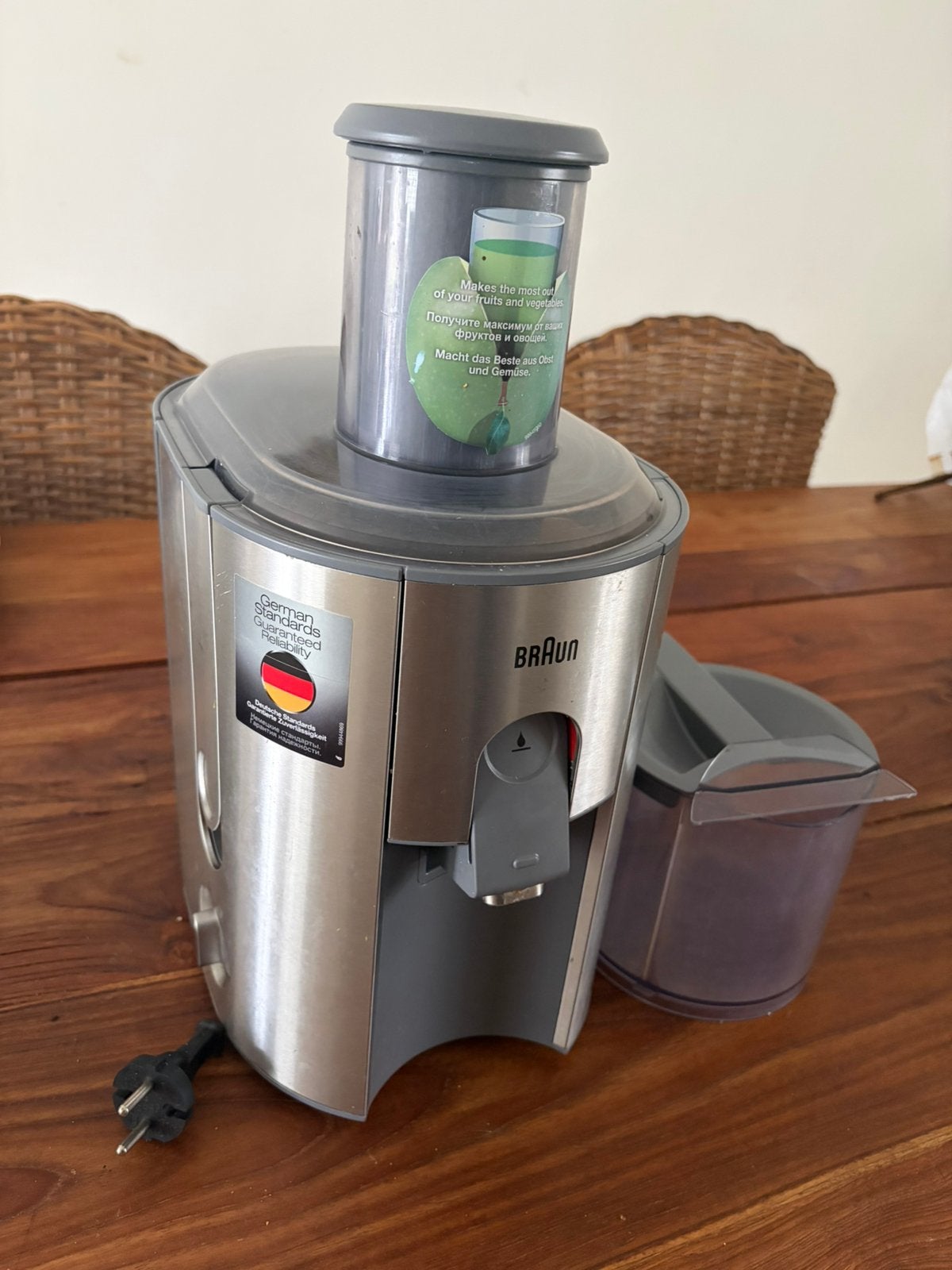 Supergoede Braun juicer - werkt perfect!, Ophalen of Verzenden, Zo goed als nieuw