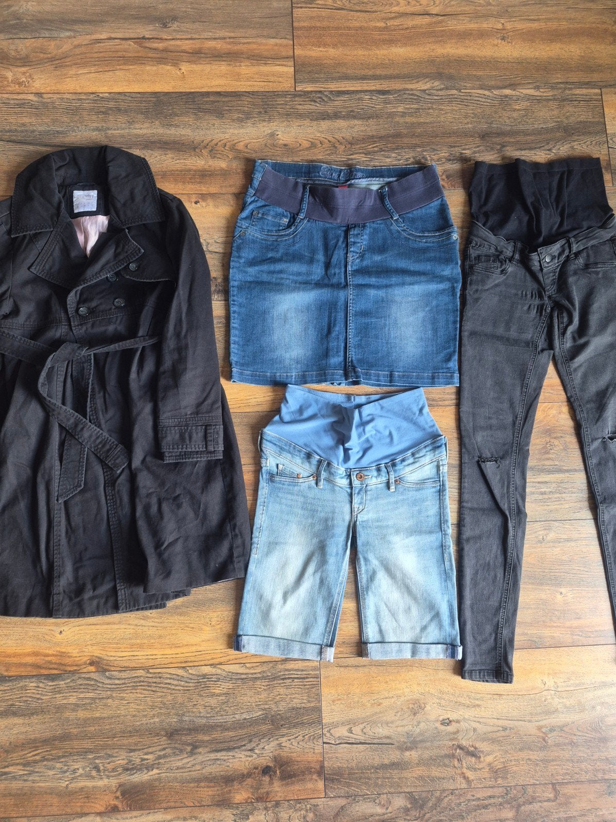 Positie kleding maat 36: jas, rok, broeken Esprit H&M Mama L, Kleding | Dames, Positiekleding, Zwart, Ophalen of Verzenden, Esprit, H&M, Mama Licious