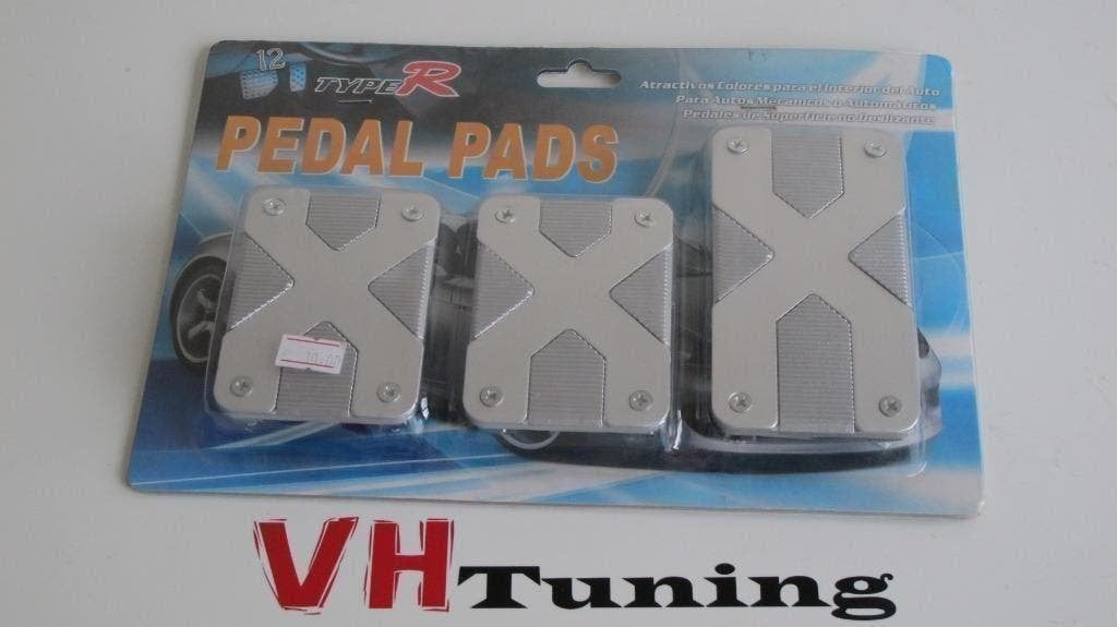 Pedal pads UE4370 type R, universele pedalenset aluminium, Ophalen of Verzenden