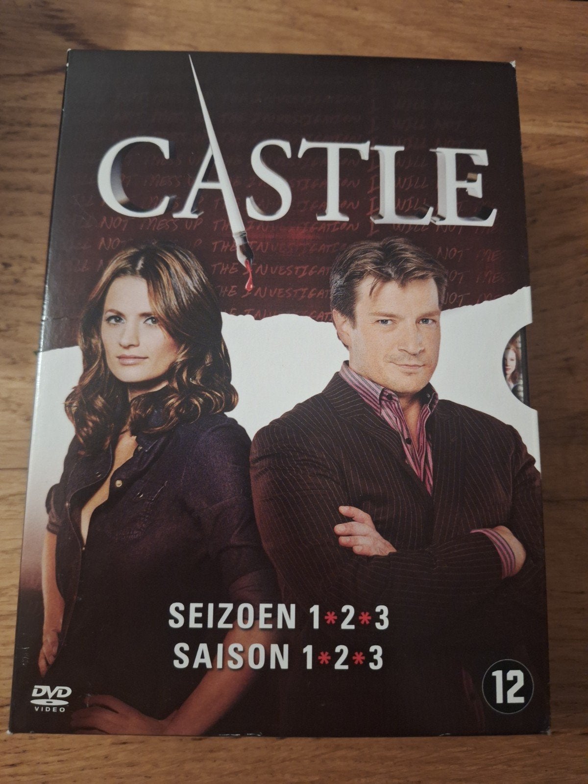 Castle seizoen 1 2 en 3 boxset, Engels, Misdaad, Zo goed als nieuw, Vanaf 12 jaar