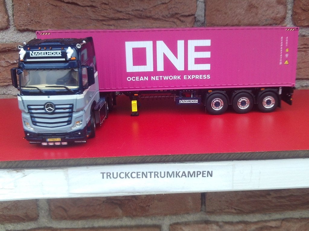 WSI  Mercedes  Benz  Actros  van  Nagelhoud., Ophalen of Verzenden, Nieuw, Bus of Vrachtwagen, Wsi