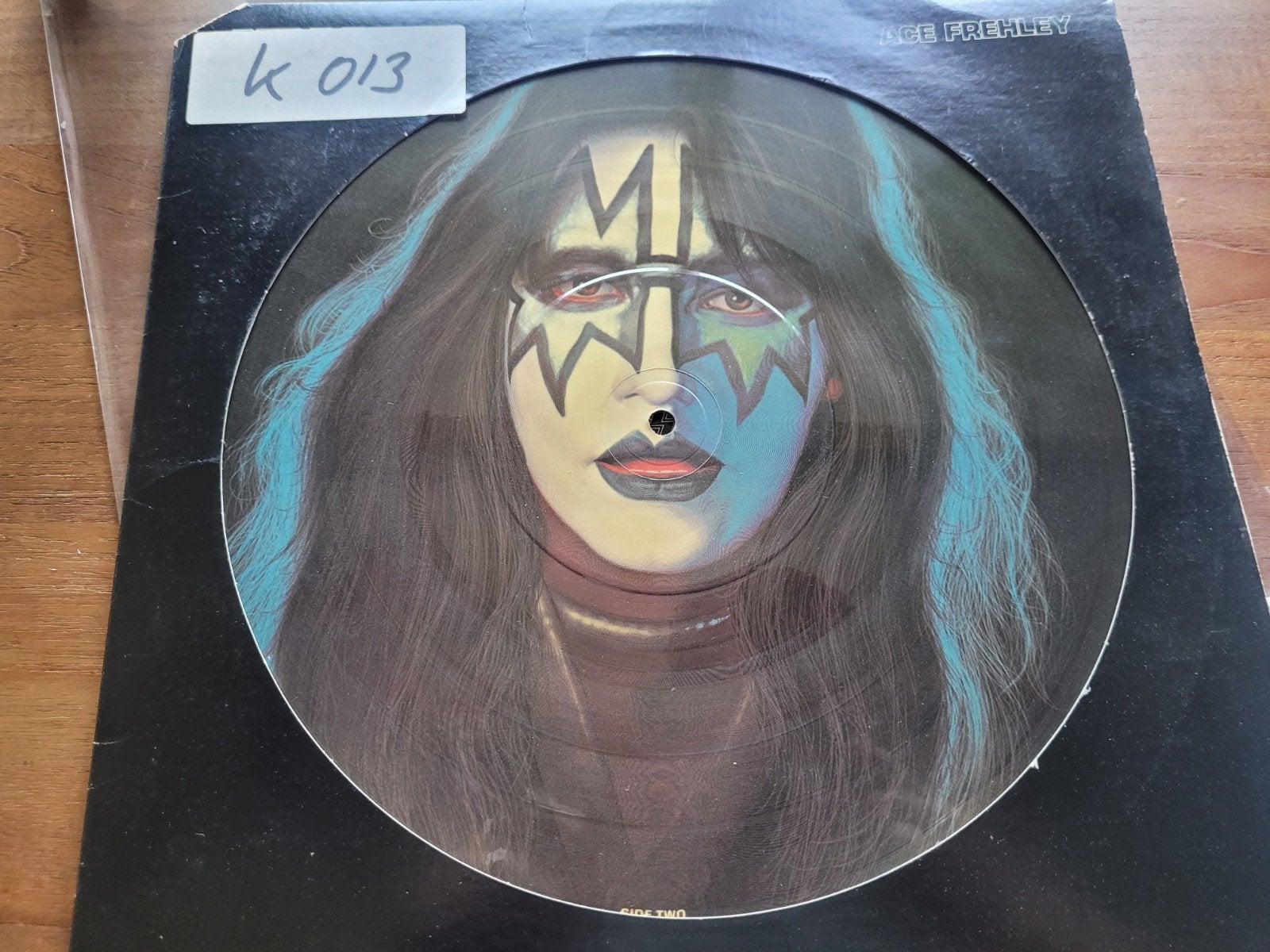 KISS Ace Frehley Picture Disc LP 1978 US Zeldzaam, LP, Gebruikt, Hard Rock, Ophalen of Verzenden