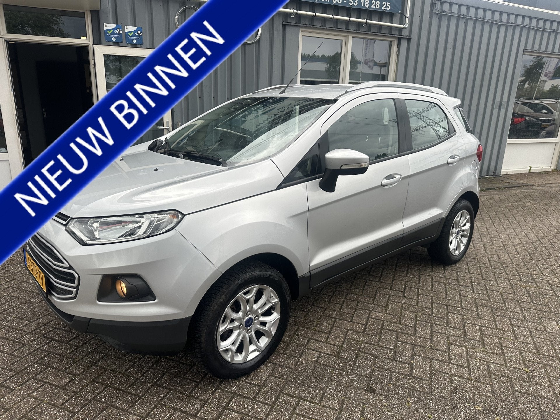 Ford EcoSport 1.0 EcoBoost Trend (bj 2015), Auto's, Voorwielaandrijving, Stof, Gebruikt, Ecosport