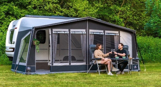 *NIEUW* Dorema aluminium voortent frame 28mm maat 10 t/m 14, Ophalen of Verzenden, Nieuw, Dorema