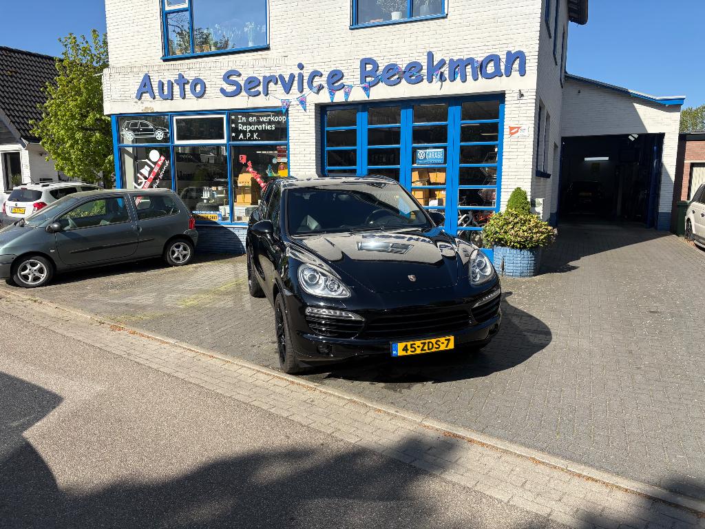 Porsche Cayenne 3.6 V6 Tiptronic S 2012 Zwart, Auto's, Porsche, Automaat, Cayenne, Zwart, Navigatiesysteem