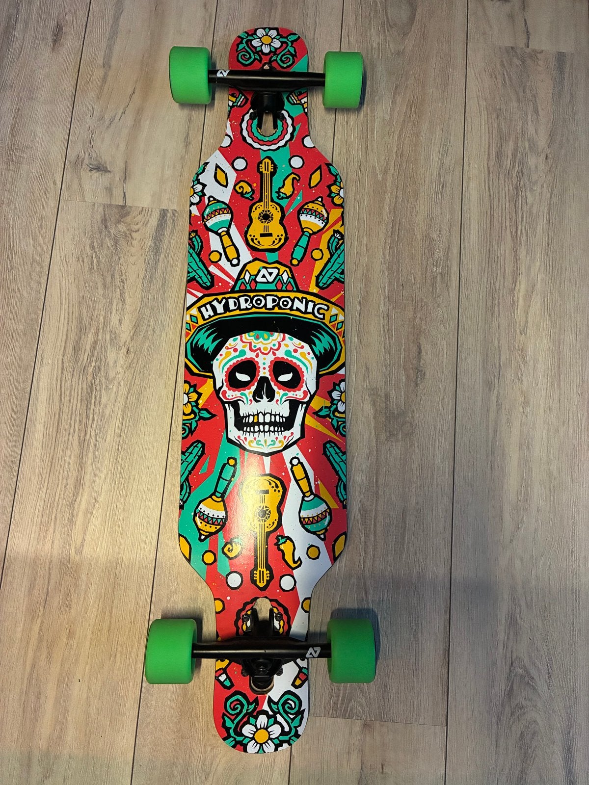 Longboard Hydroponic DT 3.0 Complete (Mexican 2.0), Sport en Fitness, Ophalen, Zo goed als nieuw, Skateboard, Longboard