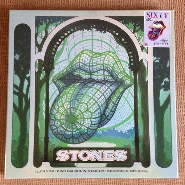 Rolling Stones - Brussels 2022  3lp colored vinyl limited ed, Boxset, Inclusief poster, Ophalen of Verzenden, 12 inch