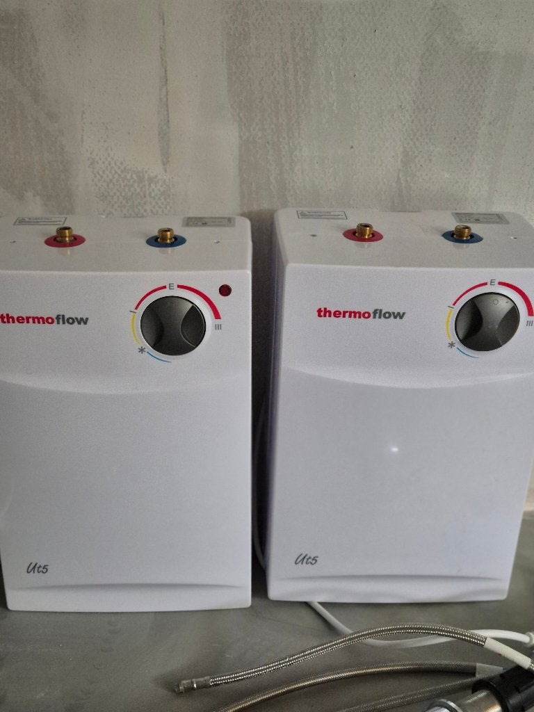 Thermoflow UT5 onderbouwboiler(s) + lagedrukkraan, Ophalen, Gebruikt, Boiler, Minder dan 20 liter