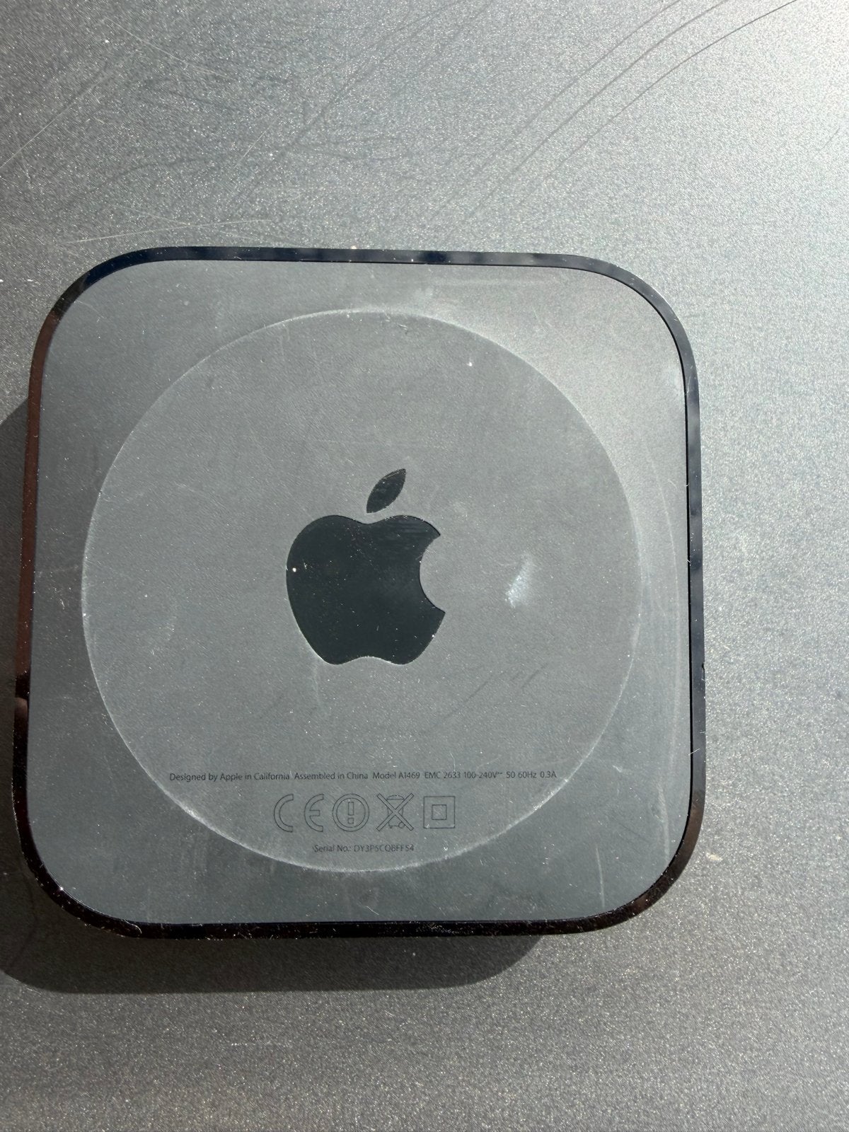 Apple TV 3e generatie met kabels en afstandsbediening, Ophalen of Verzenden, Gebruikt, Overige merken, Smart TV