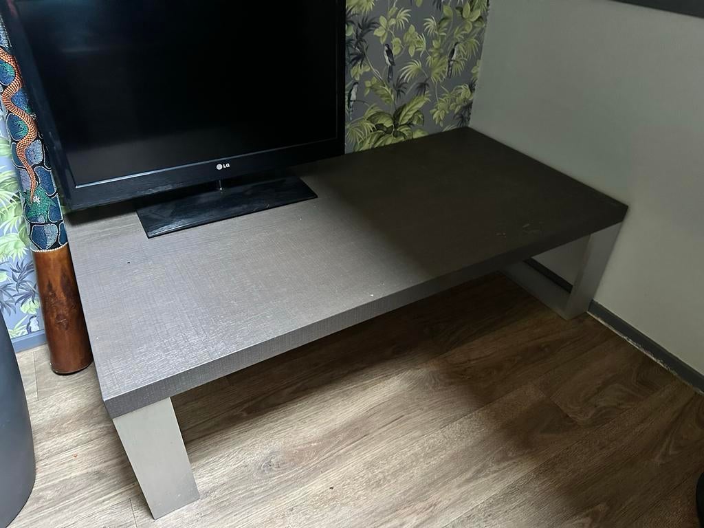 Design kwaliteits salontafel ZGAN, Ophalen, Gebruikt, 100 tot 150 cm, Rechthoekig