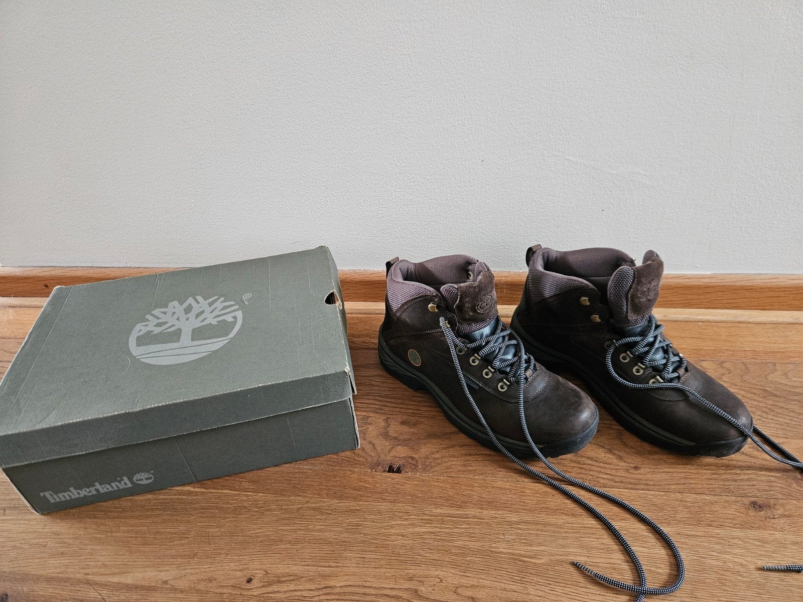 Timberland Boots Maat 44 - Zo goed als nieuw, Bruin, Timberland, Boots, Ophalen of Verzenden
