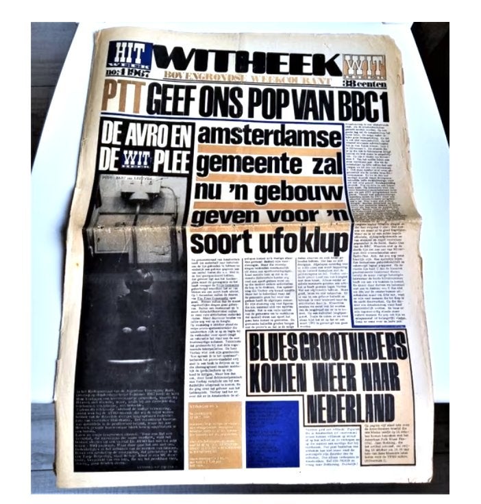 HItweek nr. 4, 27 oktober 1967 - Historisch exemplaar, Boeken, Ophalen of Verzenden, Gelezen, Muziek, Film of Tv