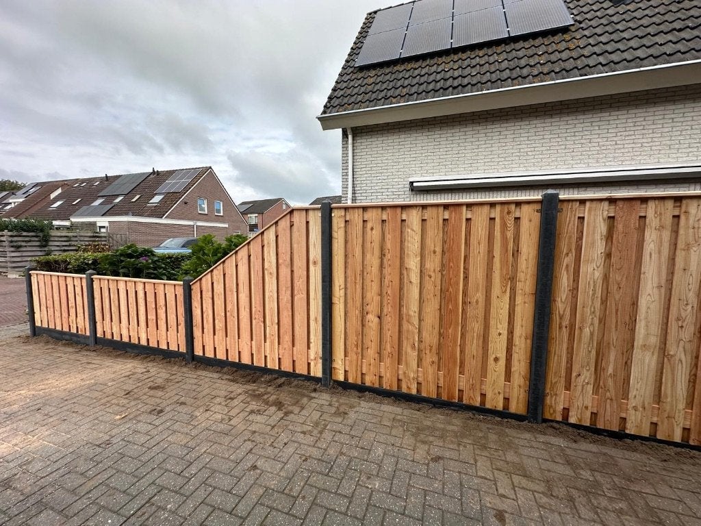 Hout en beton schuttingen, gratis offerte!, Tuin en Terras, Schuttingen, Ophalen, 1 tot 2 meter, Minder dan 3 meter, Nieuw