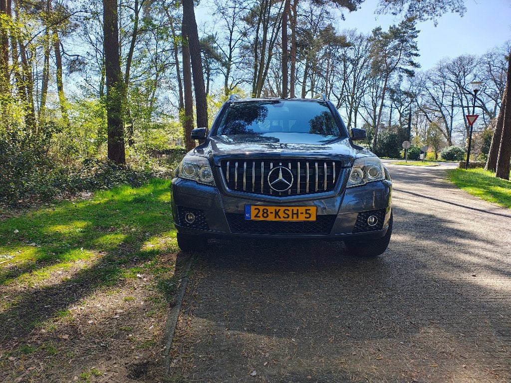 Mercedes-Benz GLK 3.0 Glk280 4MATIC AUT 2009 Grijs, Auto's, Automaat, 1730 kg, Stof, Zwart