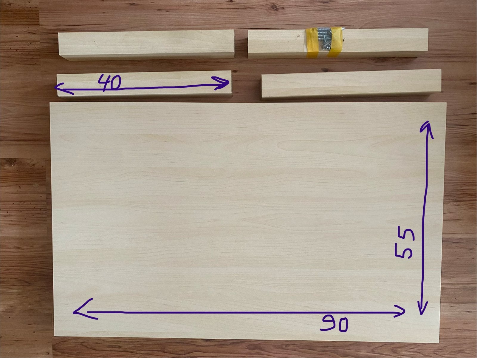 IKEA LACK Table, Huis en Inrichting, Tafels | Bijzettafels, Ophalen, Minder dan 45 cm, Gebruikt, Vierkant