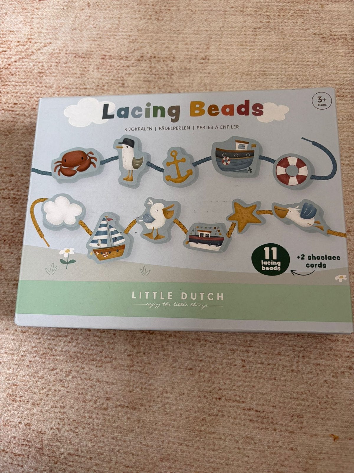 Little Dutch Rijgkralen - Lacing Beads (Nieuw in verpakking), Kinderen en Baby's, Ophalen of Verzenden, Nieuw, Knutselen