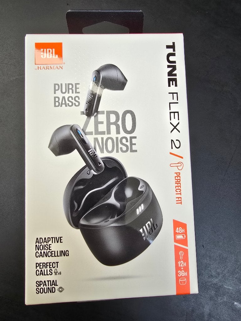 Jbl tune  flex 2 splinternieuw in verpakking, Ophalen, Zwart, In gehoorgang (in-ear), Nieuw
