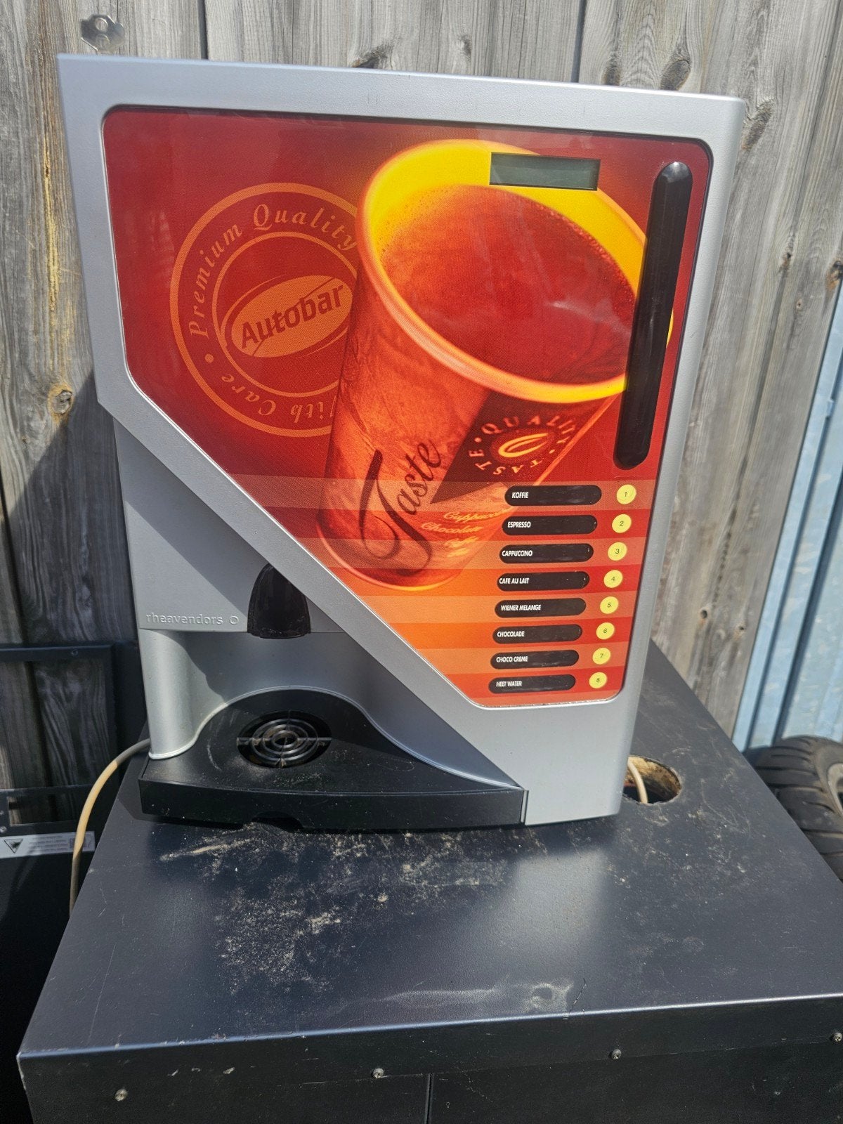 Autobar Rheavendors XS Koffieautomaat - Gebruikt, Ophalen, Gebruikt, Overige typen, 10 kopjes of meer