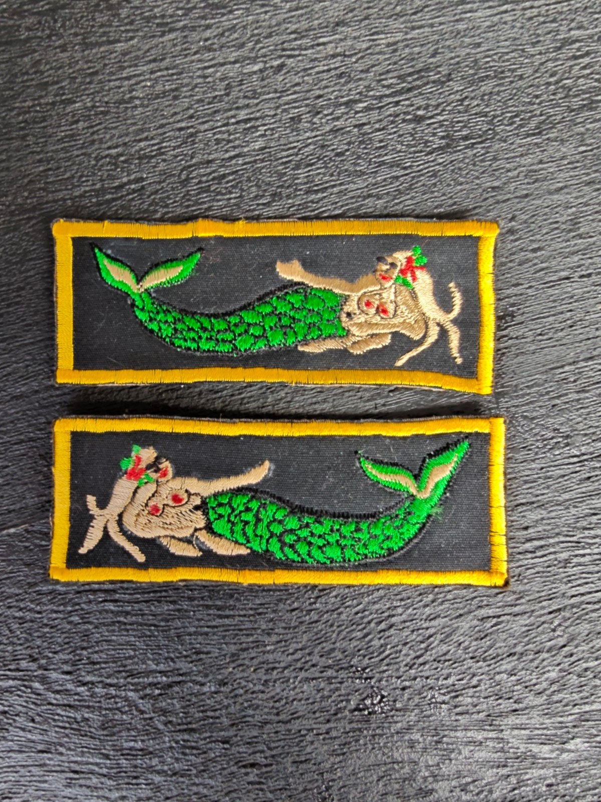 PATCH , Liberty Cuff , Vietnam US Navy  , MERMAID .. vkk, Ophalen of Verzenden, Marine, Amerika, Embleem of Badge