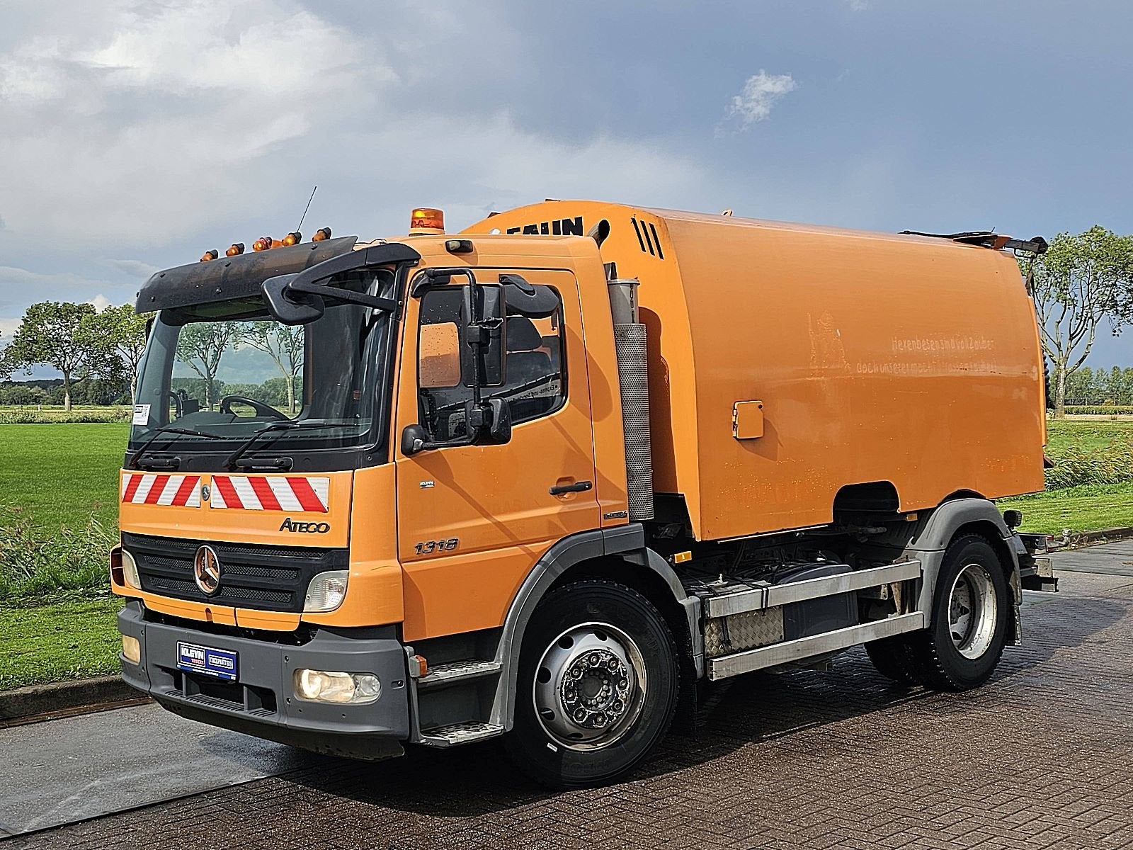 MERCEDES-BENZ ATEGO 1518 faun viajet euro5, Auto's, Euro 5, Overige kleuren, Mercedes-Benz, Bedrijf