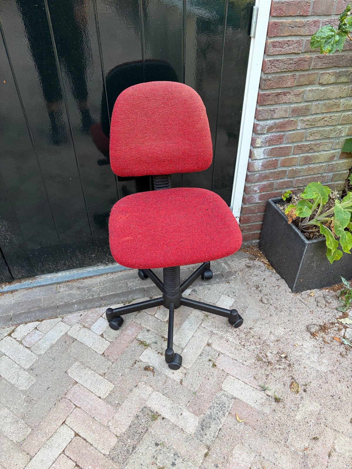 Gratis Bureaustoel Rood - Direct Ophalen, Ophalen, Gebruikt, Rood, Bureaustoel