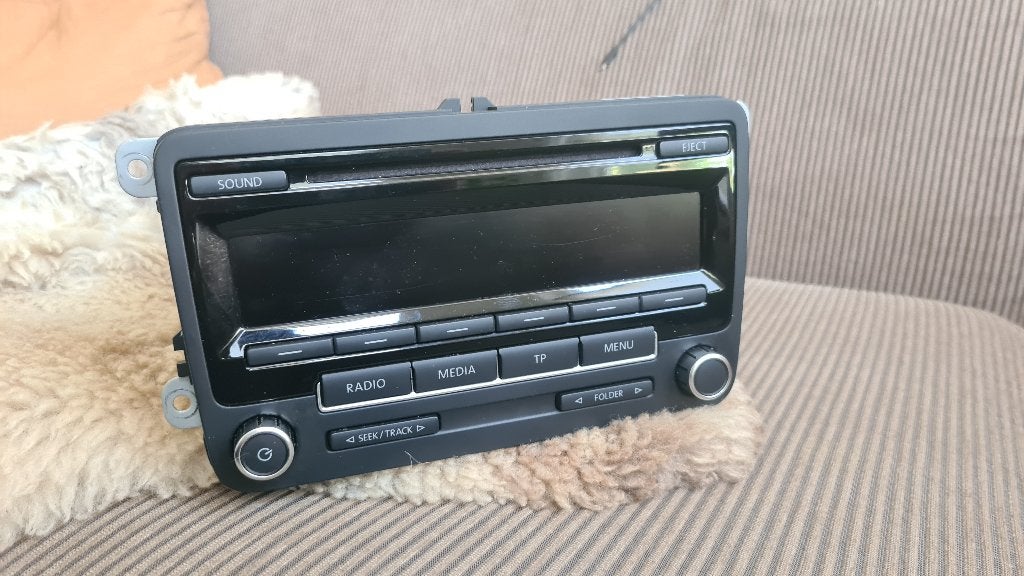 Originele Volkswagen RCD 310 Autoradio met code!, Ophalen of Verzenden, Zo goed als nieuw