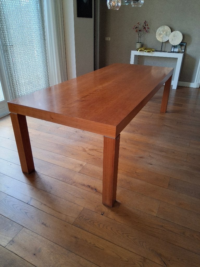 Grote eettafel, Huis en Inrichting, Tafels | Eettafels, Ophalen, Gebruikt, 100 tot 150 cm, Vijf personen of meer