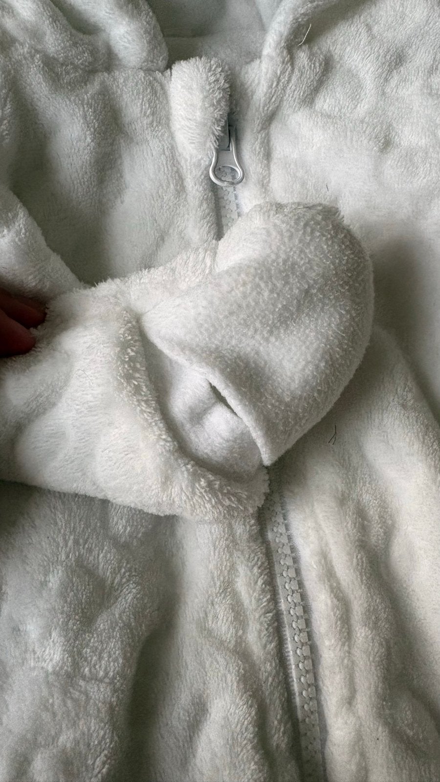 Schattig wit teddybeer baby pakje maat 62, Ophalen of Verzenden, Gebruikt, Jongetje of Meisje