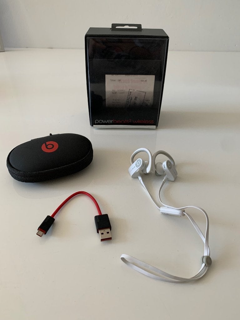 PowerBeats 2 wireless wit VASTE PRIJS!!!, Bluetooth, Beats, Ophalen of Verzenden, Zo goed als nieuw