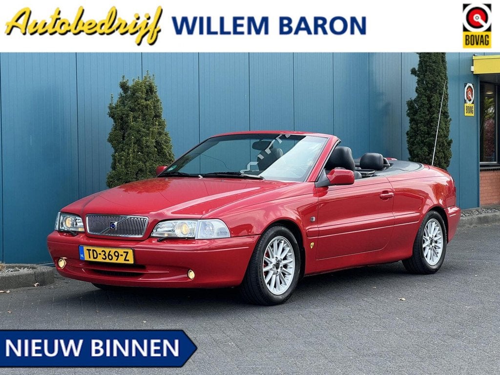 Volvo C70 Convertible 2.4 T 193PK | Cabriolet | Volledige hi, Auto's, C70, Gebruikt, Zwart, Cabriolet