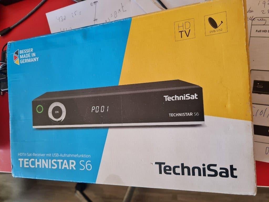 satelliet ontvanger technisat S6, Audio, Tv en Foto, Decoders en Harddiskrecorders, Ophalen of Verzenden, Zo goed als nieuw, Decoder