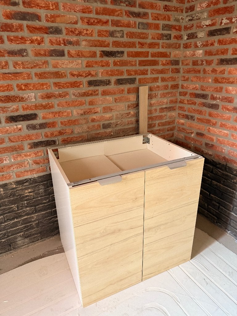 Goedkoop, snel weg! Ikea METOD onderkast keuken. 80 breed., Huis en Inrichting, Ophalen, Wit, 50 tot 100 cm, Zo goed als nieuw