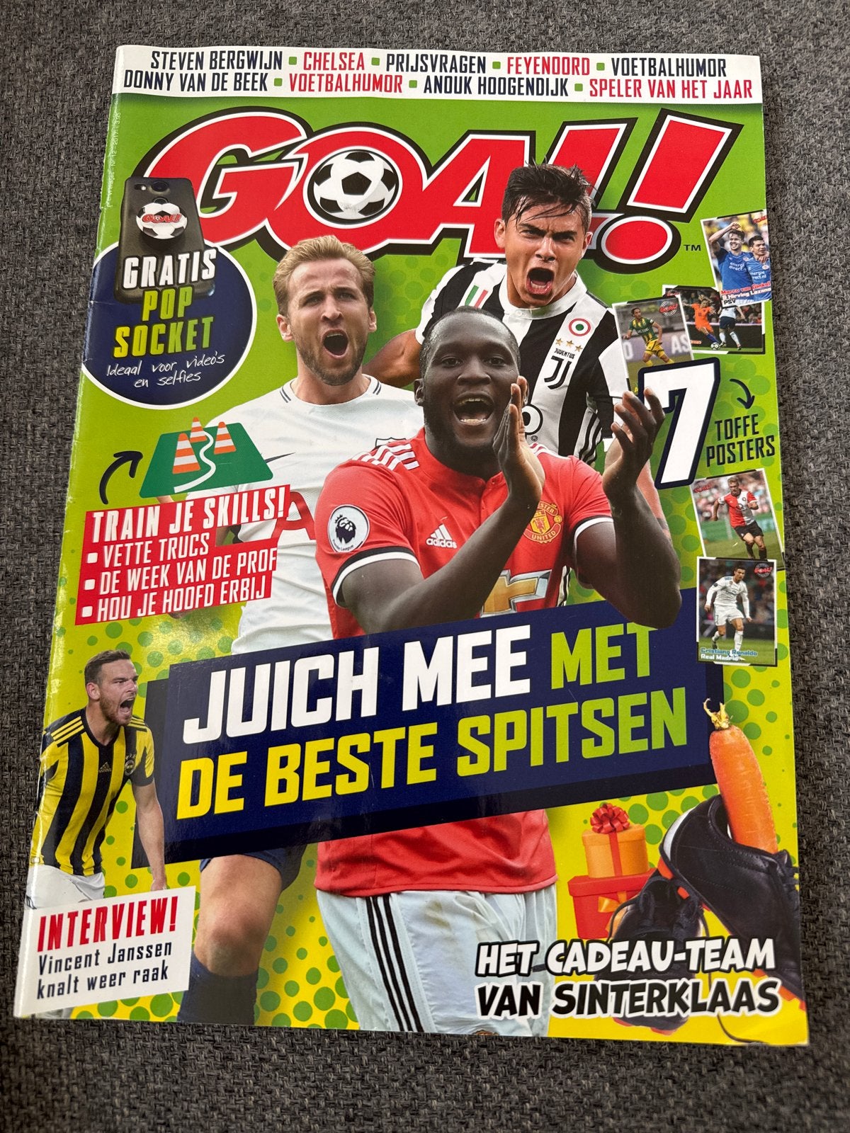GOAL! Magazine - Juich mee met de beste spitsen, Boeken, Ophalen of Verzenden, Zo goed als nieuw, Sport en Vrije tijd