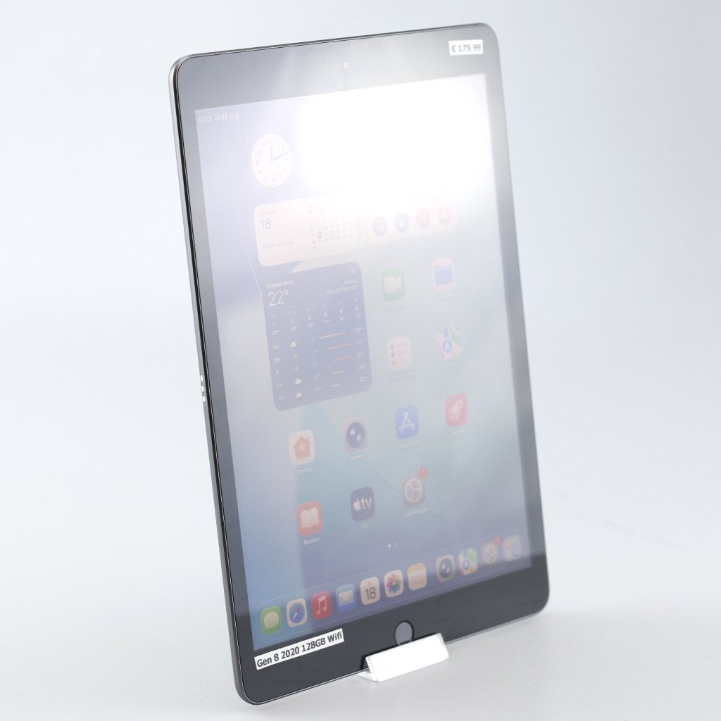 iPad Gen 8 2020 128GB Wifi Grijs | Nette Staat, Apple, Zo goed als nieuw, Support@apple.com, One Apple Park Way
Cupertino, CA 95014
United States