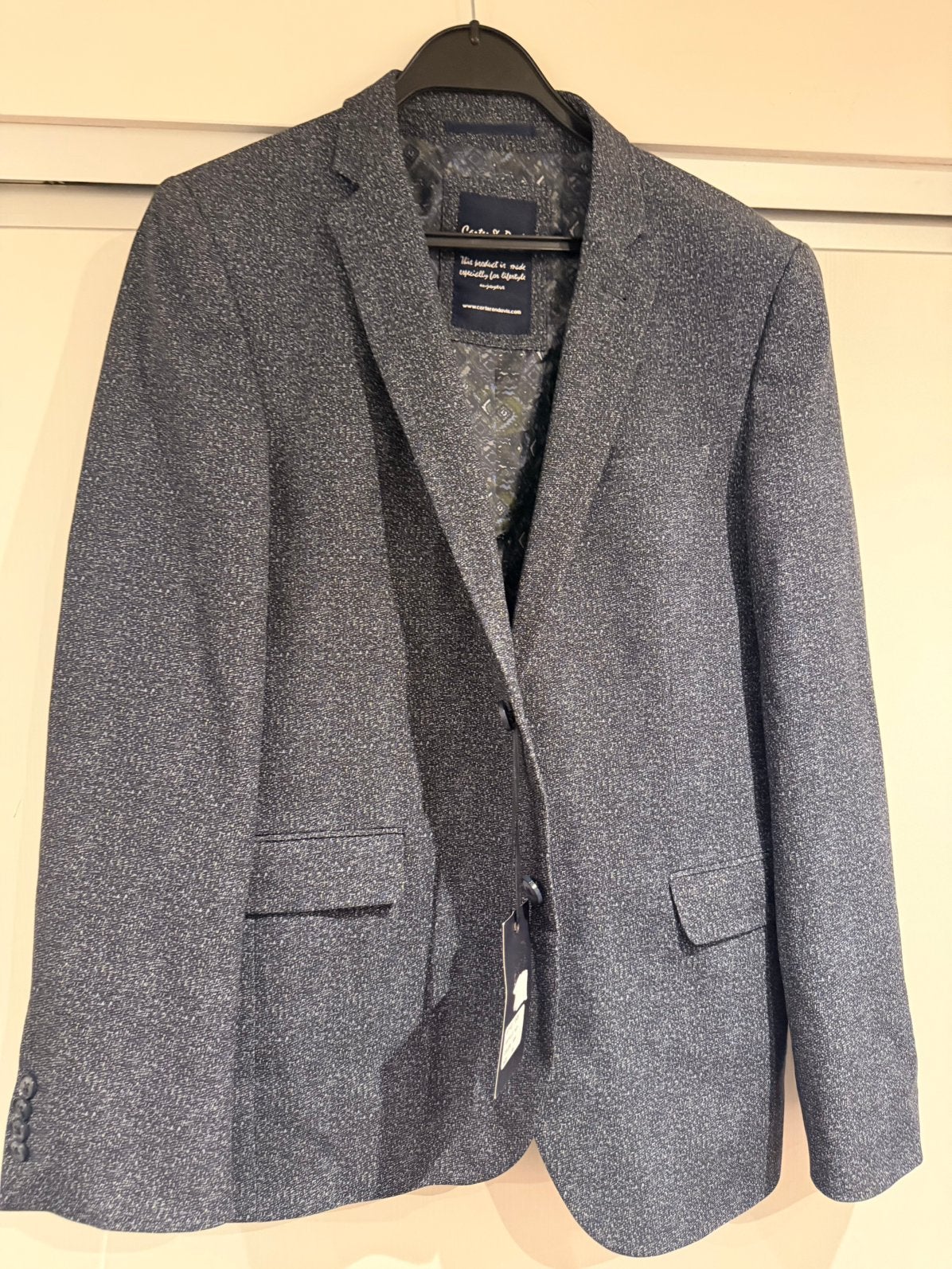 Heren colbert / blazer nieuw - maat 50, Ophalen of Verzenden, Zo goed als nieuw, Maat 48/50 (M), Grijs