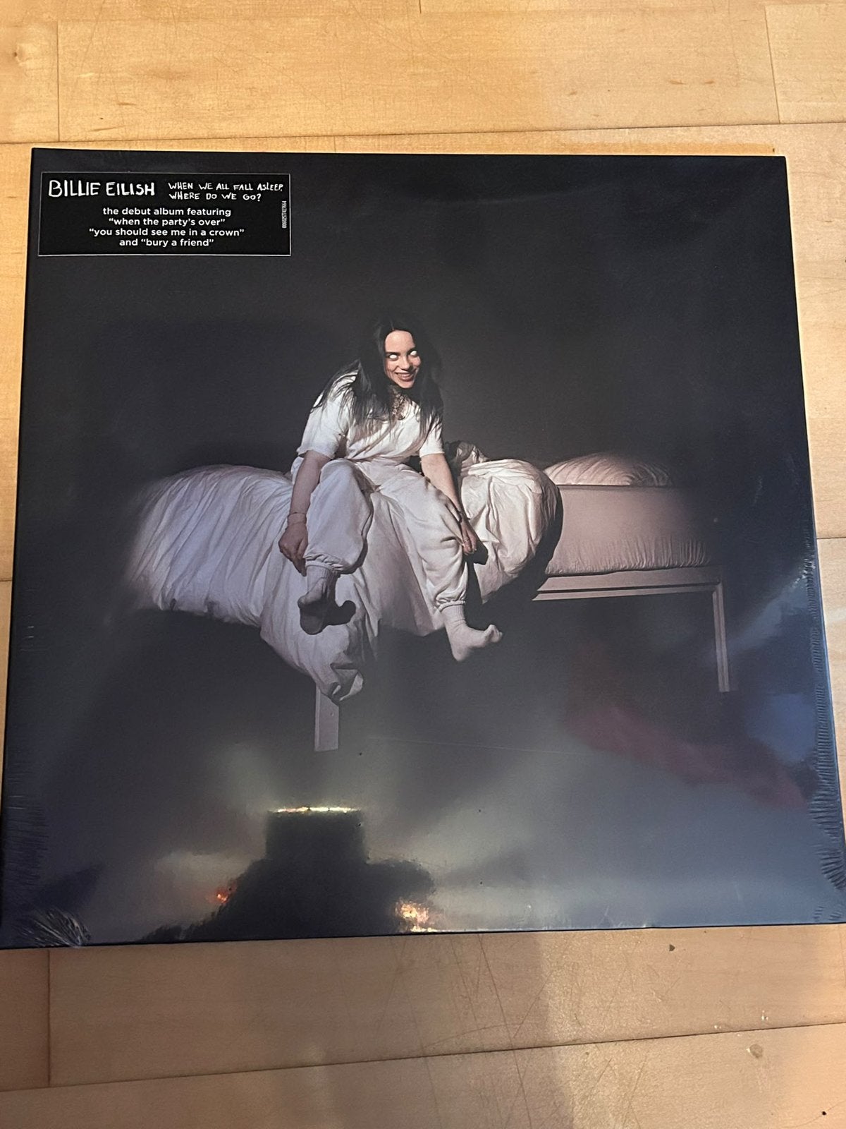 Billie Eilish LP When we all fall asleep, Ophalen of Verzenden, Zo goed als nieuw, LP