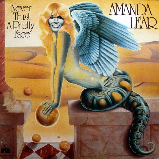 LP - Amanda Lear ‎– Never Trust A Pretty Face, Ophalen of Verzenden, Gebruikt, 12 inch